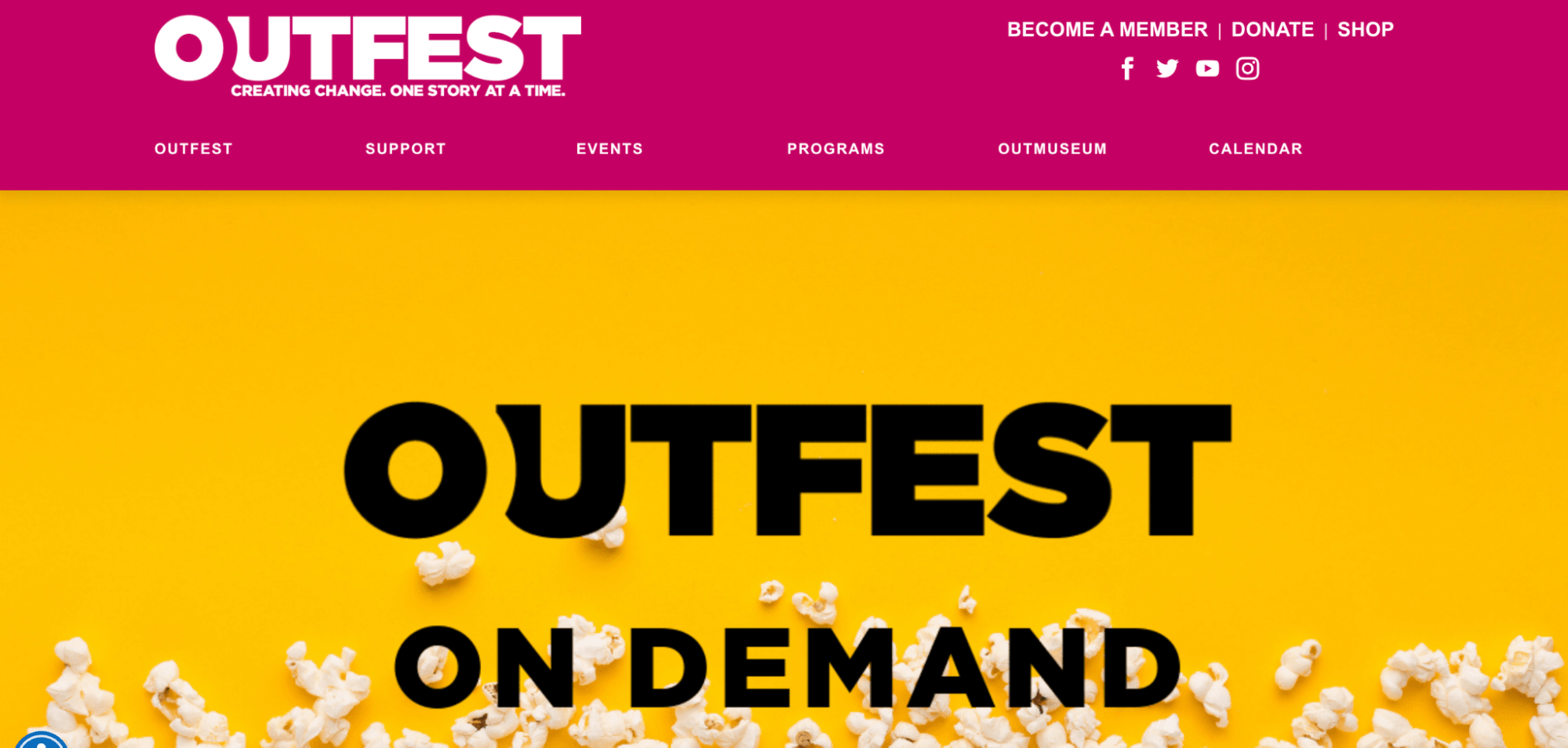 Outfest On Demand OTT channel screenshot
